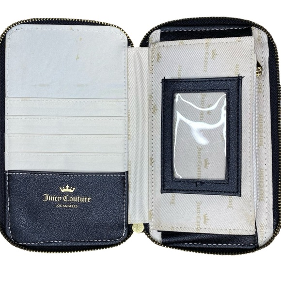 Juicy Couture Crossbody Wallet with Iridescent Mermaid Print and Gold Hardware - Picture 11 of 11